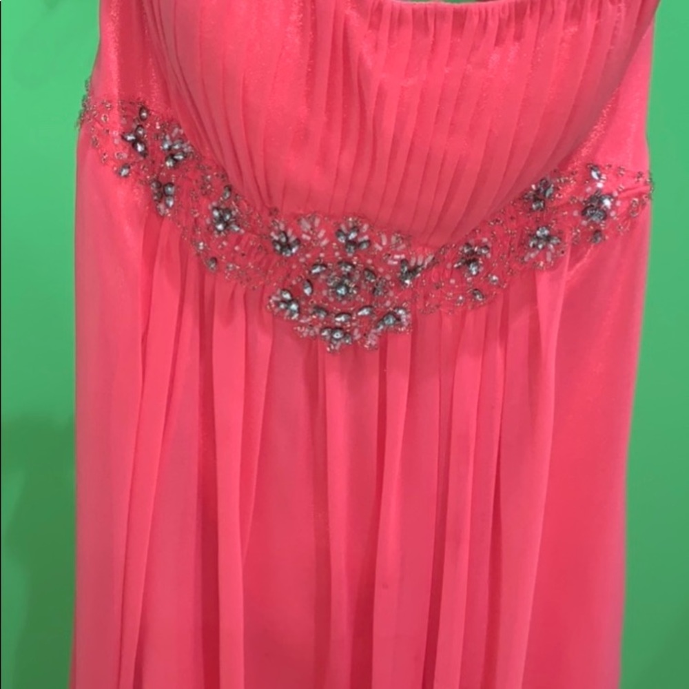 One time use. Fiesta Pink dress